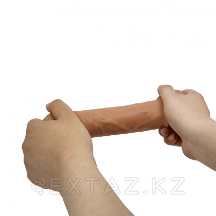 Реалистичная насадка на пенис Loinel (20 см) телесная от sex shop Extaz фото 7