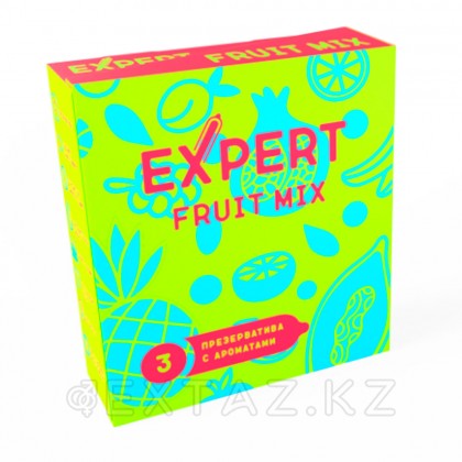 Презервативы EXPERT Fruit Mix, фруктовые ароматизированные, 3 шт от sex shop Extaz фото 2