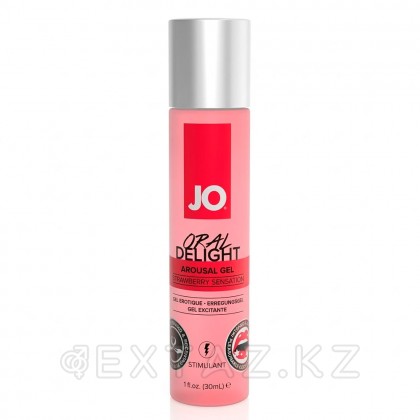 Стимулирующий гель для оральных ласк с десенсибилизацией Oral Delight Strawberry Sensation - 30 мл от sex shop Extaz