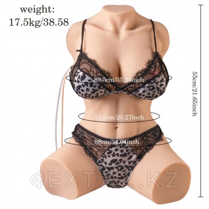 Сексуальное женское тело с двойным входом для мастурбации Miss perfection от sex shop Extaz фото 5