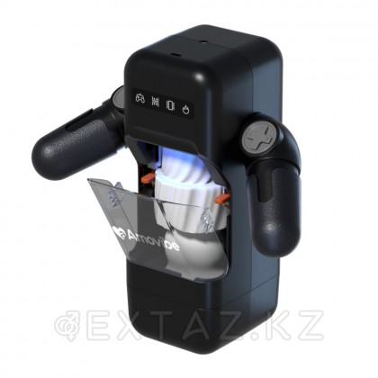 Инновационный робот-мастурбатор Game Cup (чёрный) от Amovibe от sex shop Extaz фото 5