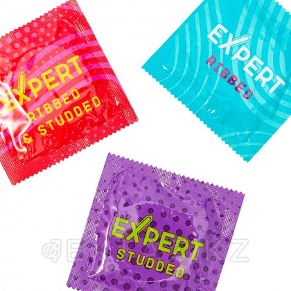 Презервативы EXPERT Wild Love, ребристый, точечный, ребристо-точечный, 15 шт от sex shop Extaz фото 4