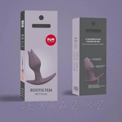 Анальный стимулятор Bootie Fem от Fun Factory (темно-серый) от sex shop Extaz фото 2