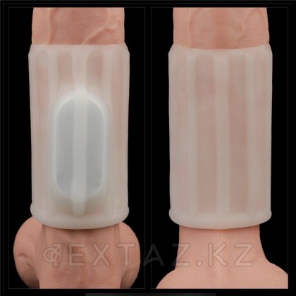 Насадка на пенис с вибрацией Ridge Knights Ring (10*3,7) от sex shop Extaz фото 4