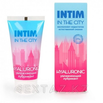 Лубрикант увлажняющий INTIM IN THE CITY HYALURONIC, 60 г от sex shop Extaz фото 2