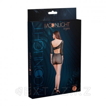 Сексуальное платье-сетка от Moonlight модель № 07 черное от sex shop Extaz фото 3