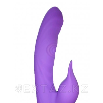 Рельефный вибратор-кролик Flap (фиолетовый) от sex shop Extaz фото 3