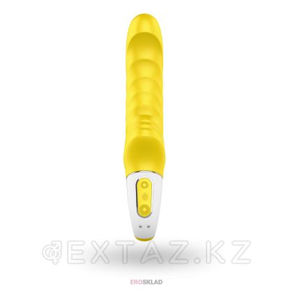 Желтый вибратор для точки G Satisfyer Vibes - Yummy Sunshine, 22 см от sex shop Extaz фото 3