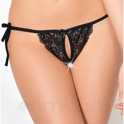 Трусики с доступом и завязками Le Frivole Easy to love (S/M, 42-44) от sex shop Extaz