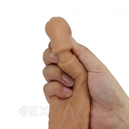Реалистичная насадка на пенис Loinel (20 см) телесная от sex shop Extaz фото 8