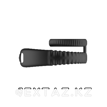 Двойное эрекционное кольцо с вибрацией от sex shop Extaz фото 2