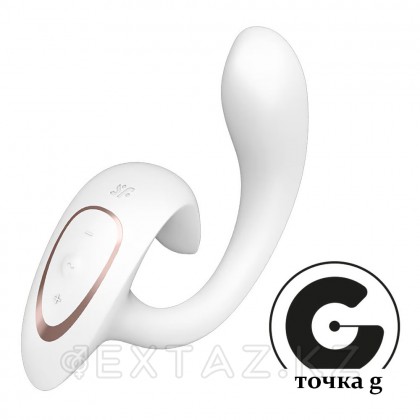 Вибратор-кролик с двойной стимуляцией G for Goddess 1 белый от Satisfyer от sex shop Extaz фото 2