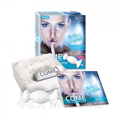 Набор для тренировки интимных мышц СОМЕ 1 (тренажер , буклет-инструкция, футляр для хранения) от sex shop Extaz фото 3