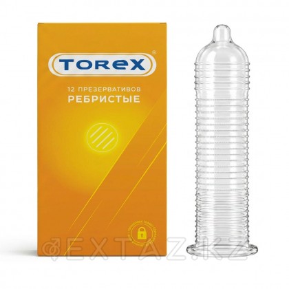 Презервативы ребристые - TOREX 12 шт. от sex shop Extaz