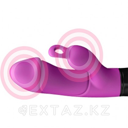 Вибратор-кролик Ares от Adrien Lastic фиолетовый (20,6*3,8 см.) от sex shop Extaz фото 6