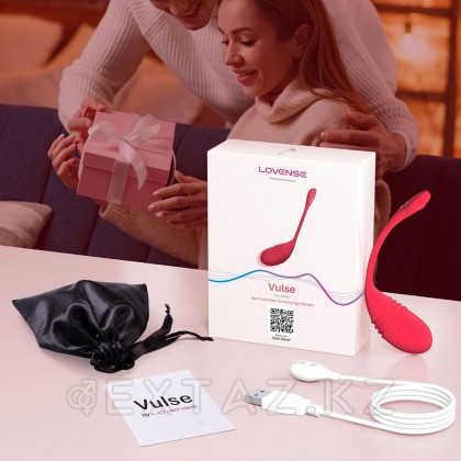 Фрикционное виброяйцо Vulse Lovense с управлением через приложение, работающее в режиме Handfree от sex shop Extaz фото 3