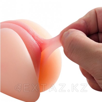 Мастурбатор в виде вагины, компактный (светлый) от sex shop Extaz фото 8