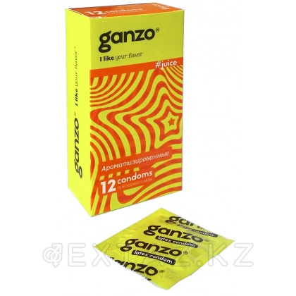 Презервативы GANZO JUICE № 12 (цветные ароматизированные) от sex shop Extaz