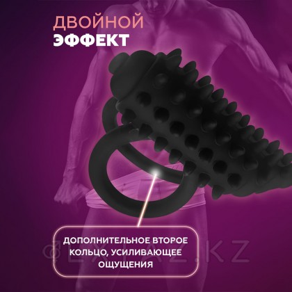 Двойное стимулирующее виброкольцо Premium от HOT от sex shop Extaz фото 3