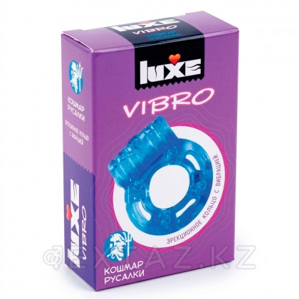Виброкольцо LUXE VIBRO Кошмар русалки (+ презерватив) от sex shop Extaz фото 4