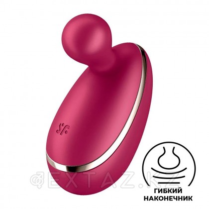 Стимулятор клитора Satisfyer Spot On бордовый от sex shop Extaz фото 2