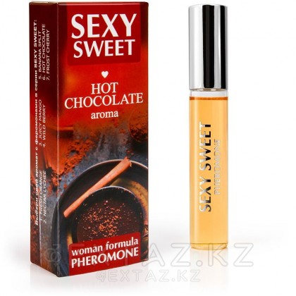 Парфюмированное средство для тела SEXY SWEET HOT CHOCOLATE с феромонами, 10 мл от sex shop Extaz фото 2