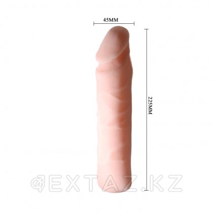 Страпон реалистик гнущийся ( 22,5 см*4,5см) от sex shop Extaz фото 5