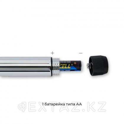 Мини вибратор металлик Baile, 13,6*2,5 от sex shop Extaz фото 6