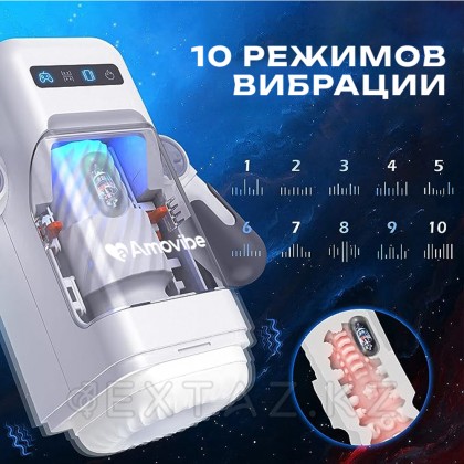 Инновационный робот-мастурбатор Game Cup (белый) от sex shop Extaz фото 12