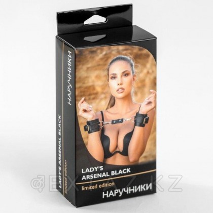 Наручники Lady's Arsenal Black от sex shop Extaz фото 2