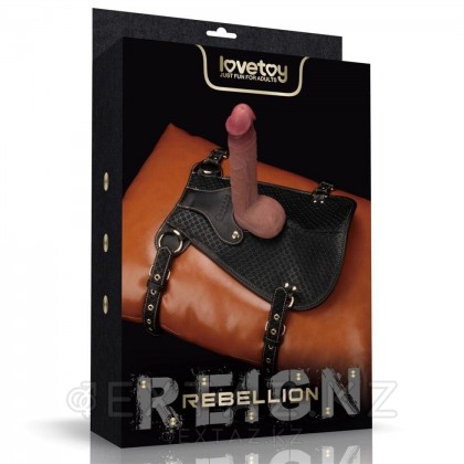 Седло для фиксации фаллоимитатора Rebellion Reign от sex shop Extaz фото 2