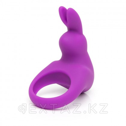 Эрекционное кольцо Happy Rabbit с вибрацией, фиолетовое от sex shop Extaz