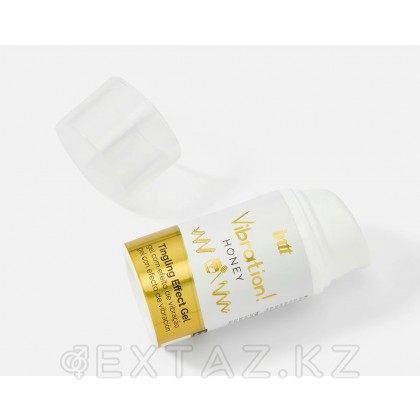 Возбуждающий гель с эффектом вибрации Vibration! HONEY (мёд) от INTT 15 мл от sex shop Extaz фото 9