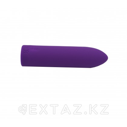 Перезаряжаемая вибропуля силиконовая фиолетовая Lealso (16 режимов) от sex shop Extaz фото 4