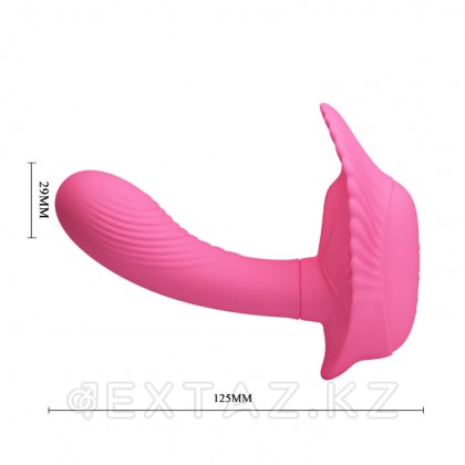 Клиторальный стимулятор с вагинальным плагом от sex shop Extaz фото 2