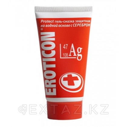  ЭРОТИКОН протект -защитная гель-смазка с многогранным антимикробным компонентом СЕРЕБРОМ 50мл от sex shop Extaz