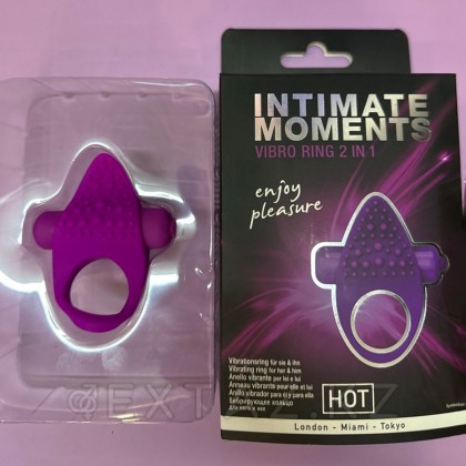 Виброкольцо стимулирующее 2 в 1 Intimate Moments от HOT от sex shop Extaz фото 3