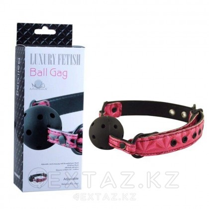 Кляп-шарик BALL GAG (розовый) от sex shop Extaz фото 2