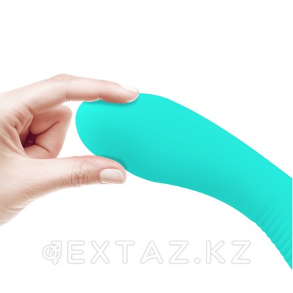 Вибратор Matt Super Soft (19 см) бирюзовый от sex shop Extaz фото 3