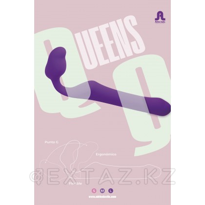Безремневой страпон Queens M фиолетовый от Adrien Lastic от sex shop Extaz фото 6