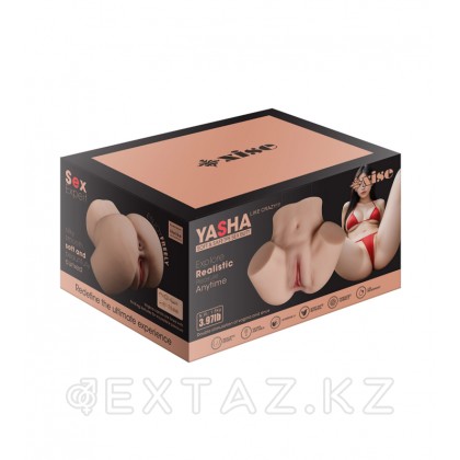 Реалистичный двойной мастурбатор Yasha от sex shop Extaz фото 2