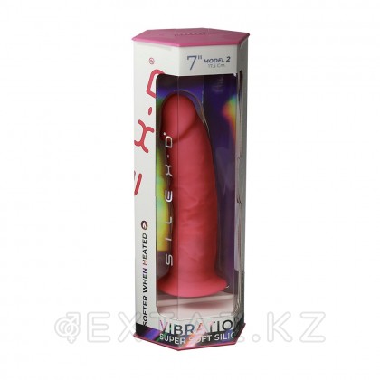 Реалистичный вибратор от Silexd Model 2, розовый  от sex shop Extaz фото 8