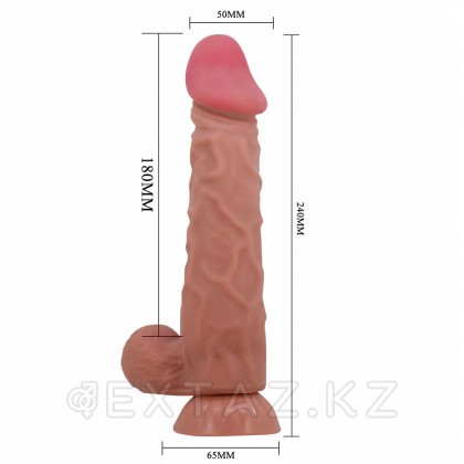 Реалистичный фаллоимитатор Orton, 24 см от sex shop Extaz фото 3