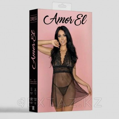 Эротическое платье Castalia от Amor El, S/M черное от sex shop Extaz фото 3