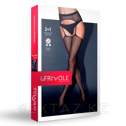 Чулки в сетку с поясом (Sense) (S/M) от sex shop Extaz фото 3