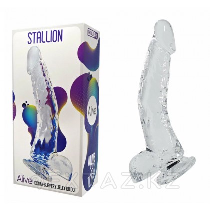 Фаллоимитатор Alive Stallion (22×3,5 см) прозрачный от sex shop Extaz фото 3