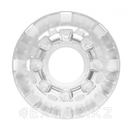 Мастурбатор с текстурированным каналом Cory прозрачный от sex shop Extaz фото 4