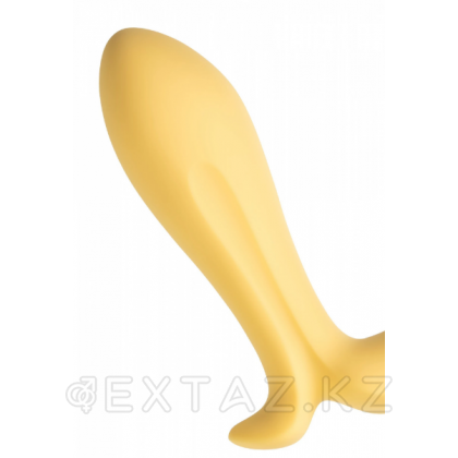 Анальный виброплаг Satisfyer Intensity Plug желтый (Connect App) от sex shop Extaz фото 6