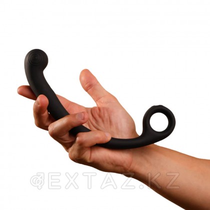 Стимулятор точки G SVibe Snail AXI с вибрацией и имитацией движений темно-серый от sex shop Extaz фото 3