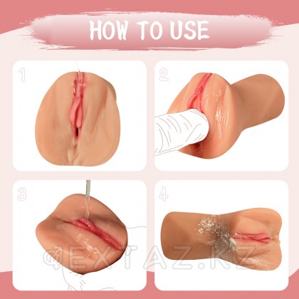 Реалистичный мастурбатор SHEQU REGINA от sex shop Extaz фото 3